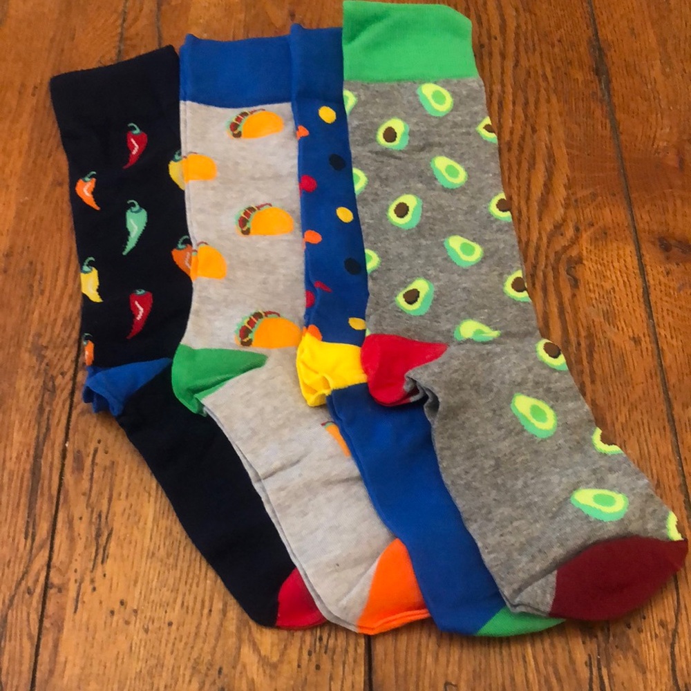 NEW - FUN Socks.......4 Pairs - Picture 2 of 7